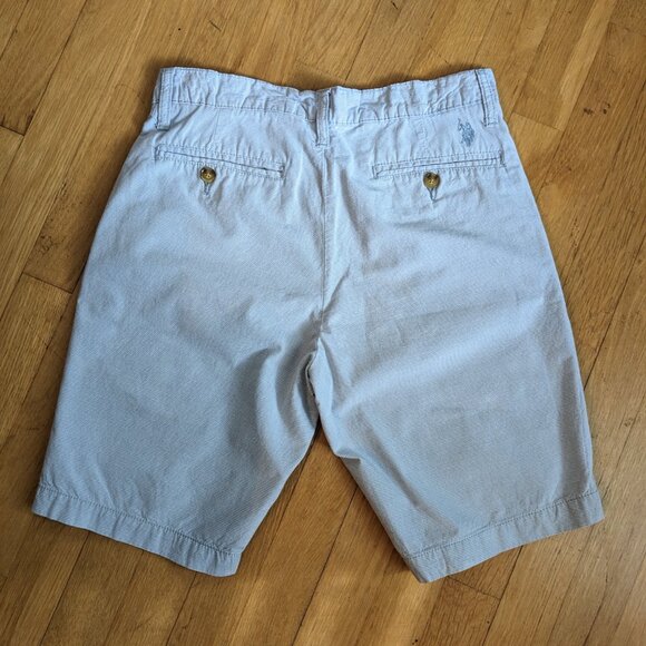 2 pair- US Polo Assn Shorts - Boy's SZ 28W - Picture 4 of 11